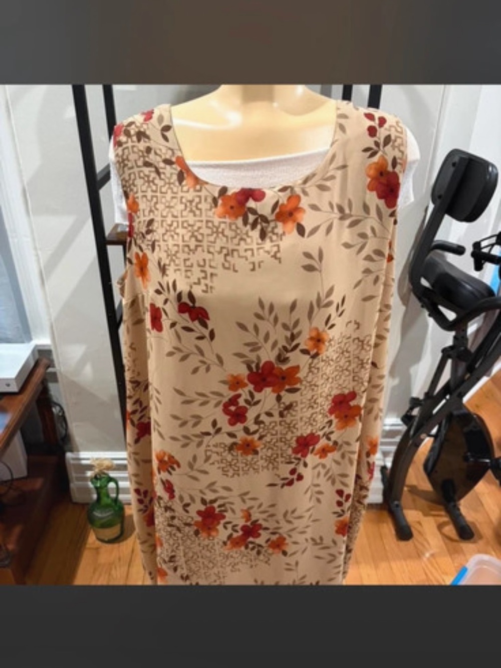 Vintage Floral Dress
